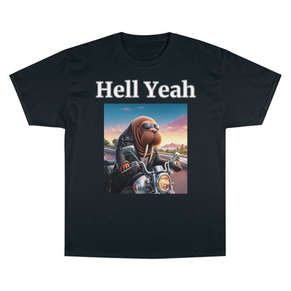 Walrus "Hell Yeah" Champion Unisex Tee