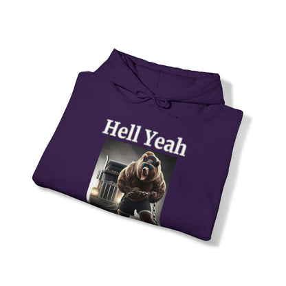 Bear "Hell Yeah" Unisex Hoodie