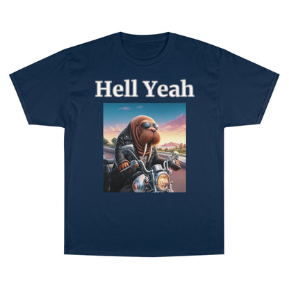 Walrus "Hell Yeah" Champion Unisex Tee