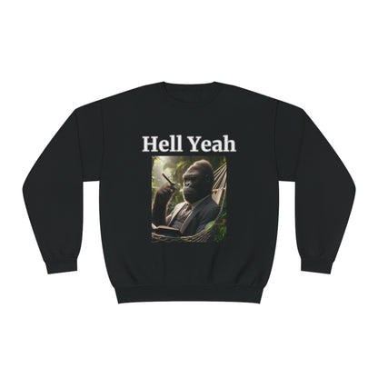 Gorilla "Hell Yeah" Unisex Crew Neck Sweatshirt