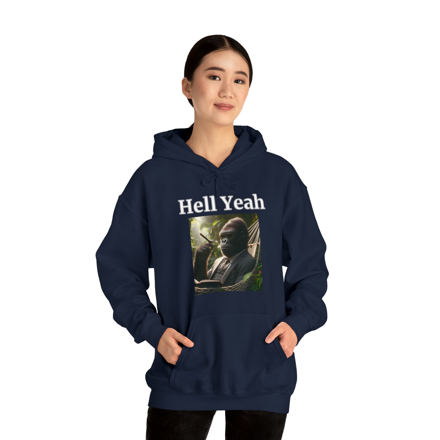 Gorilla "Hell Yeah" Unisex Hoodie