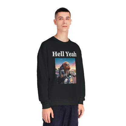 Walrus "Hell Yeah" Unisex Crew Neck Sweatshirt