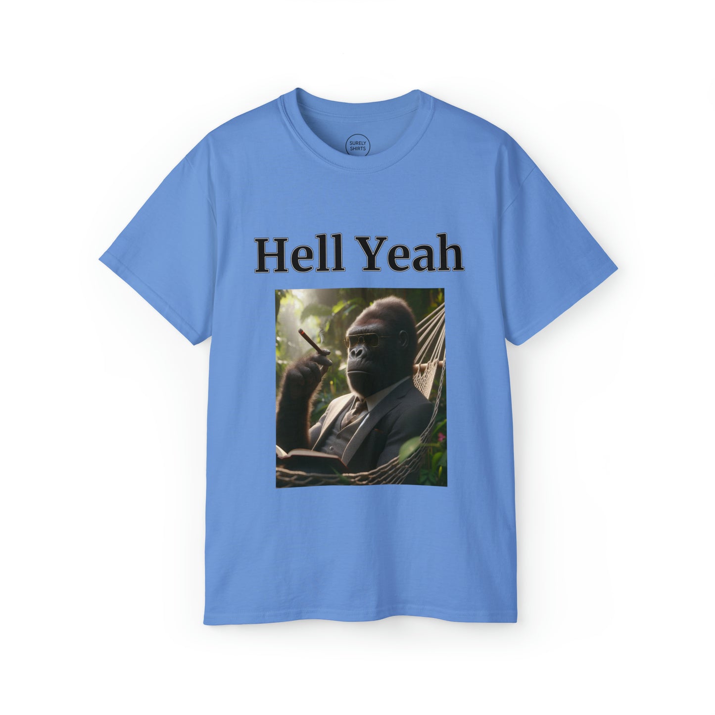 Gorilla "Hell Yeah" Gildan Unisex Tee