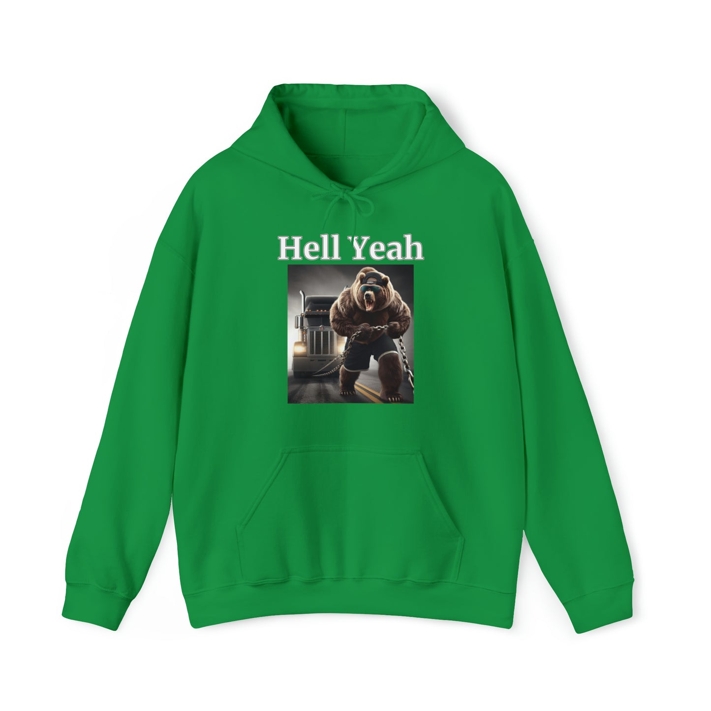 Bear "Hell Yeah" Unisex Hoodie