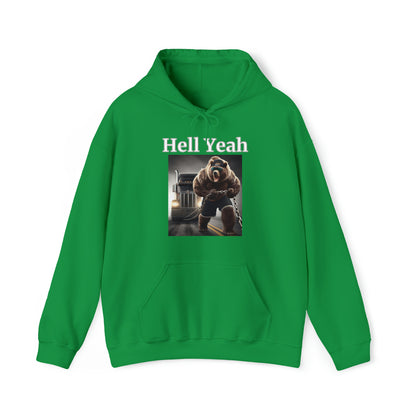 Bear "Hell Yeah" Unisex Hoodie