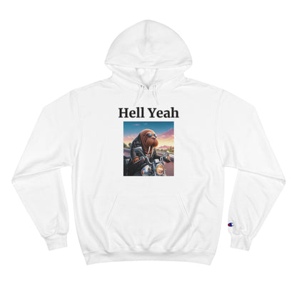 Walrus "Hell Yeah"  Champion Unisex Hoodie