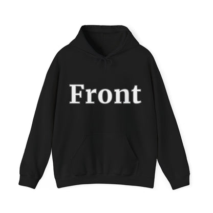 "Front Back" Unisex Hoodie