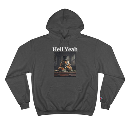 Tiger "Hell Yeah" Champion Unisex Hoodie