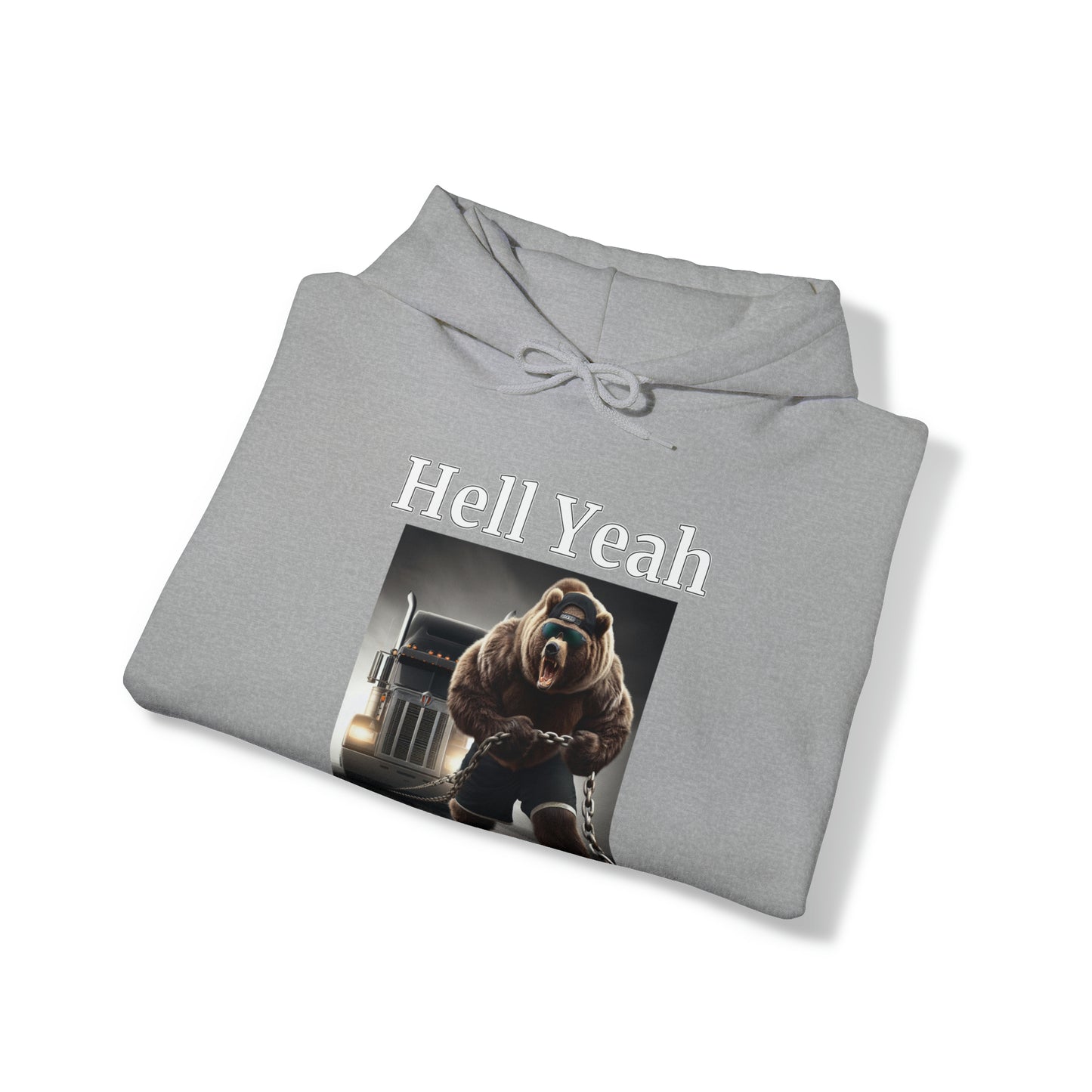 Bear "Hell Yeah" Unisex Hoodie