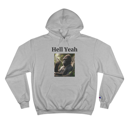 Gorilla "Hell Yeah" Champion Unisex Hoodie