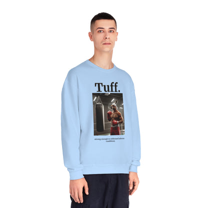 Kangaroo "Tuff." Unisex Crew Neck Sweatshirt