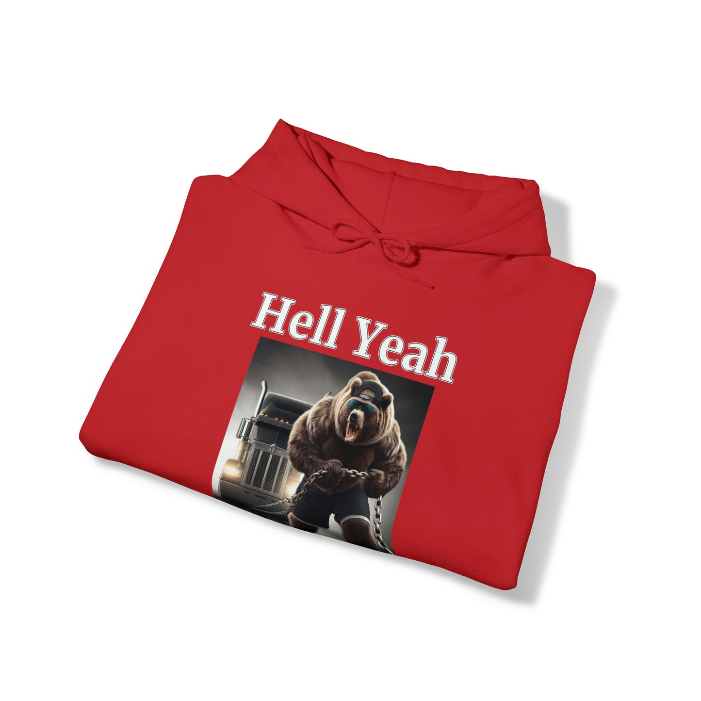 Bear "Hell Yeah" Unisex Hoodie