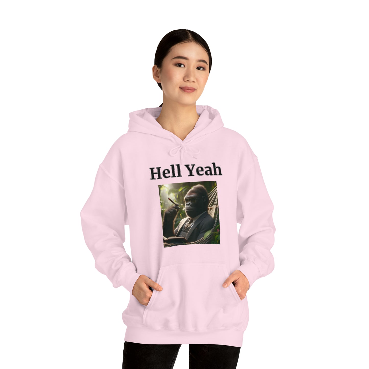 Gorilla "Hell Yeah" Unisex Hoodie