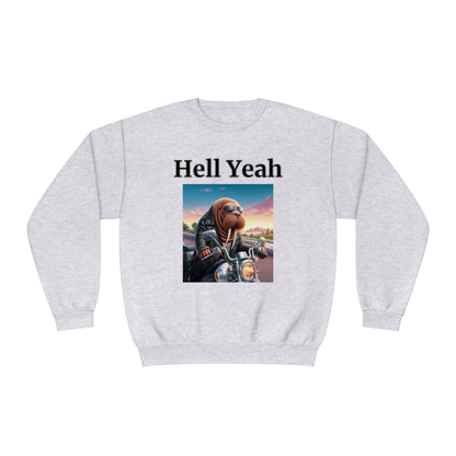 Walrus "Hell Yeah" Unisex Crew Neck Sweatshirt