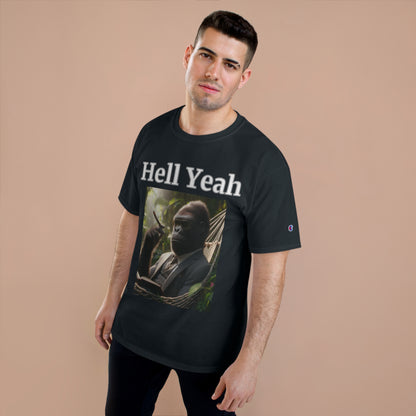 Gorilla "Hell Yeah" Champion Unisex Tee