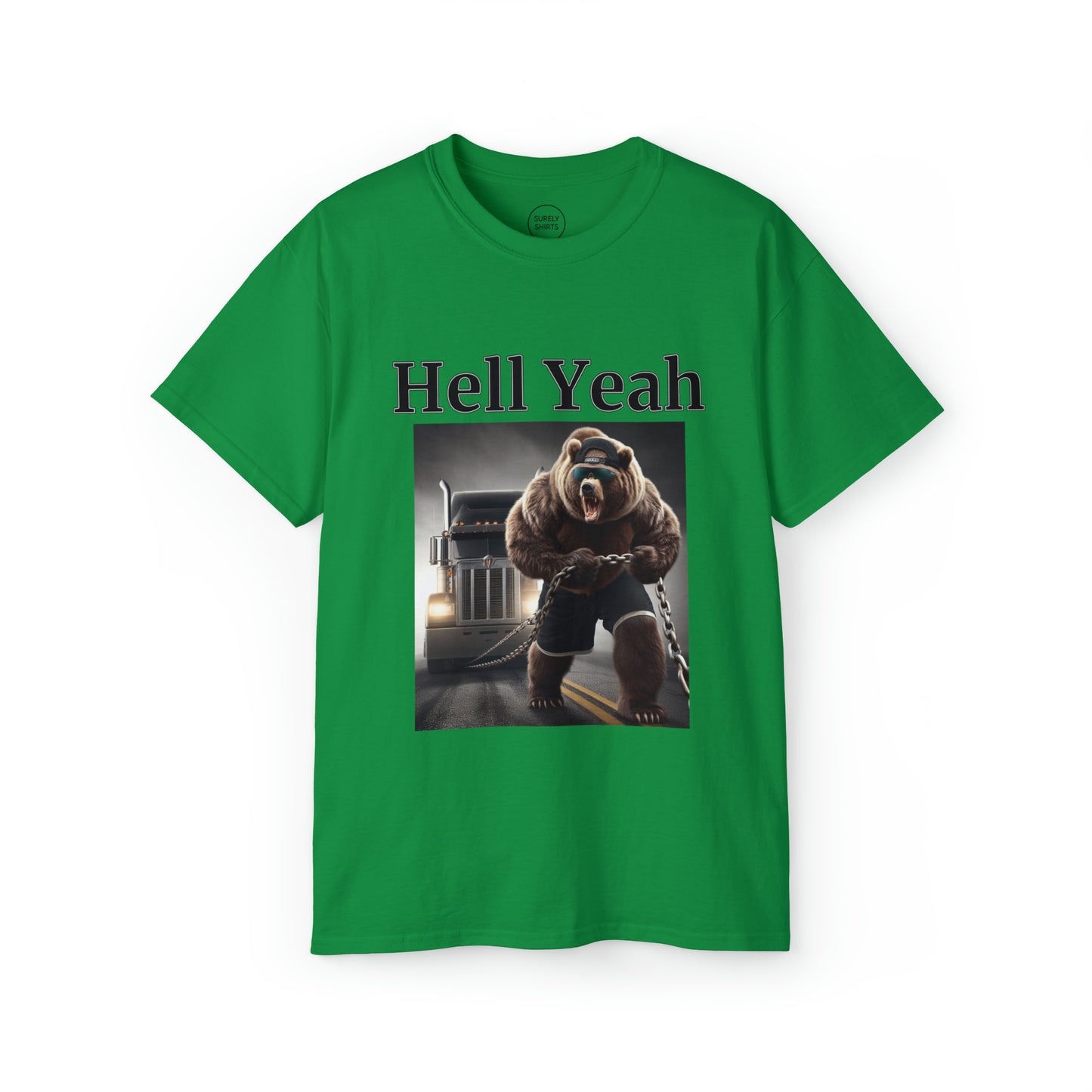 Bear "Hell Yeah" Gildan Unisex Tee