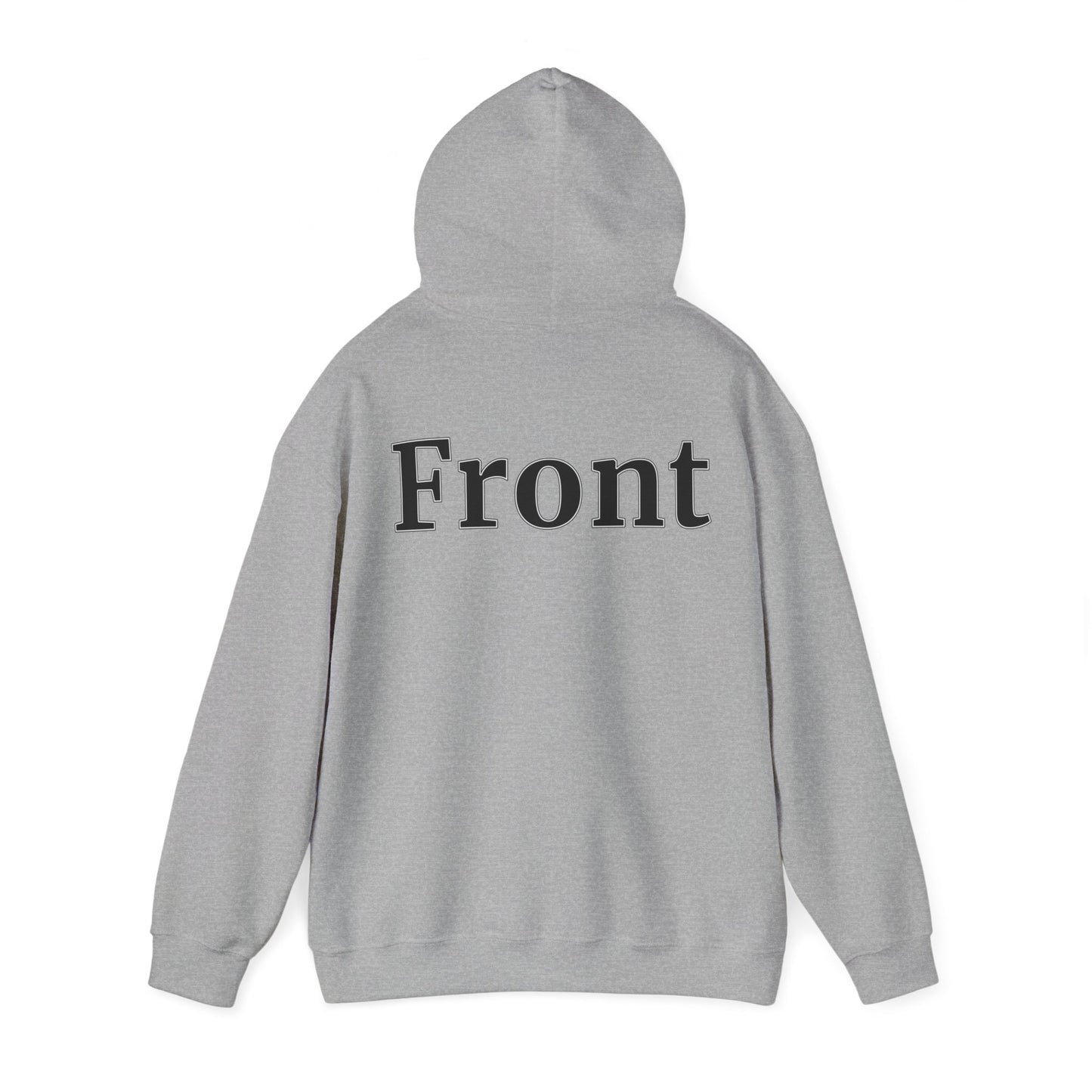 "Back Front" Unisex Hoodie