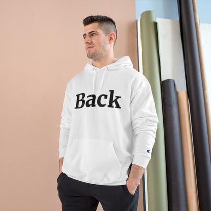 "Back Front" Champion Unisex Hoodie