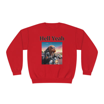 Walrus "Hell Yeah" Unisex Crew Neck Sweatshirt