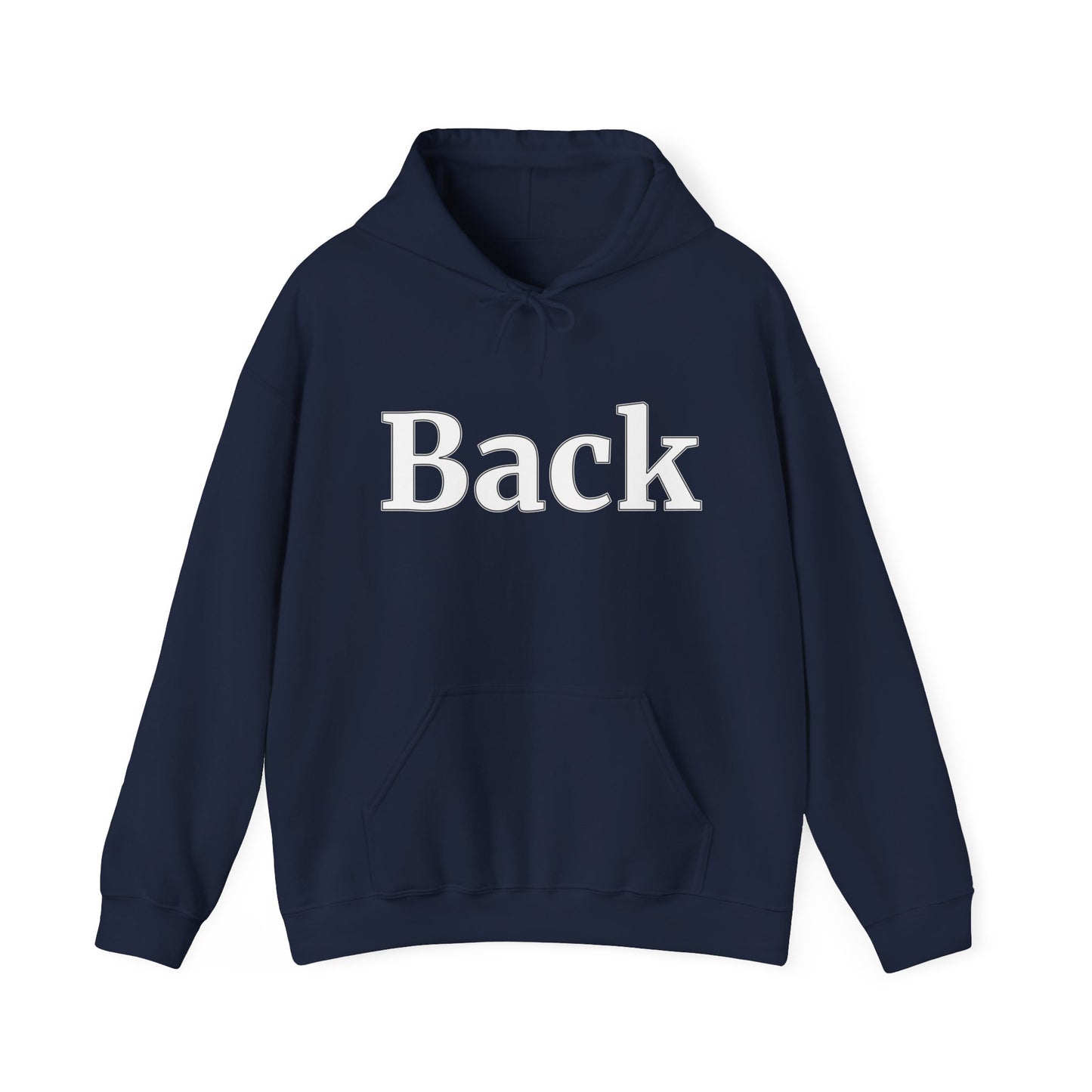 "Back Front" Unisex Hoodie