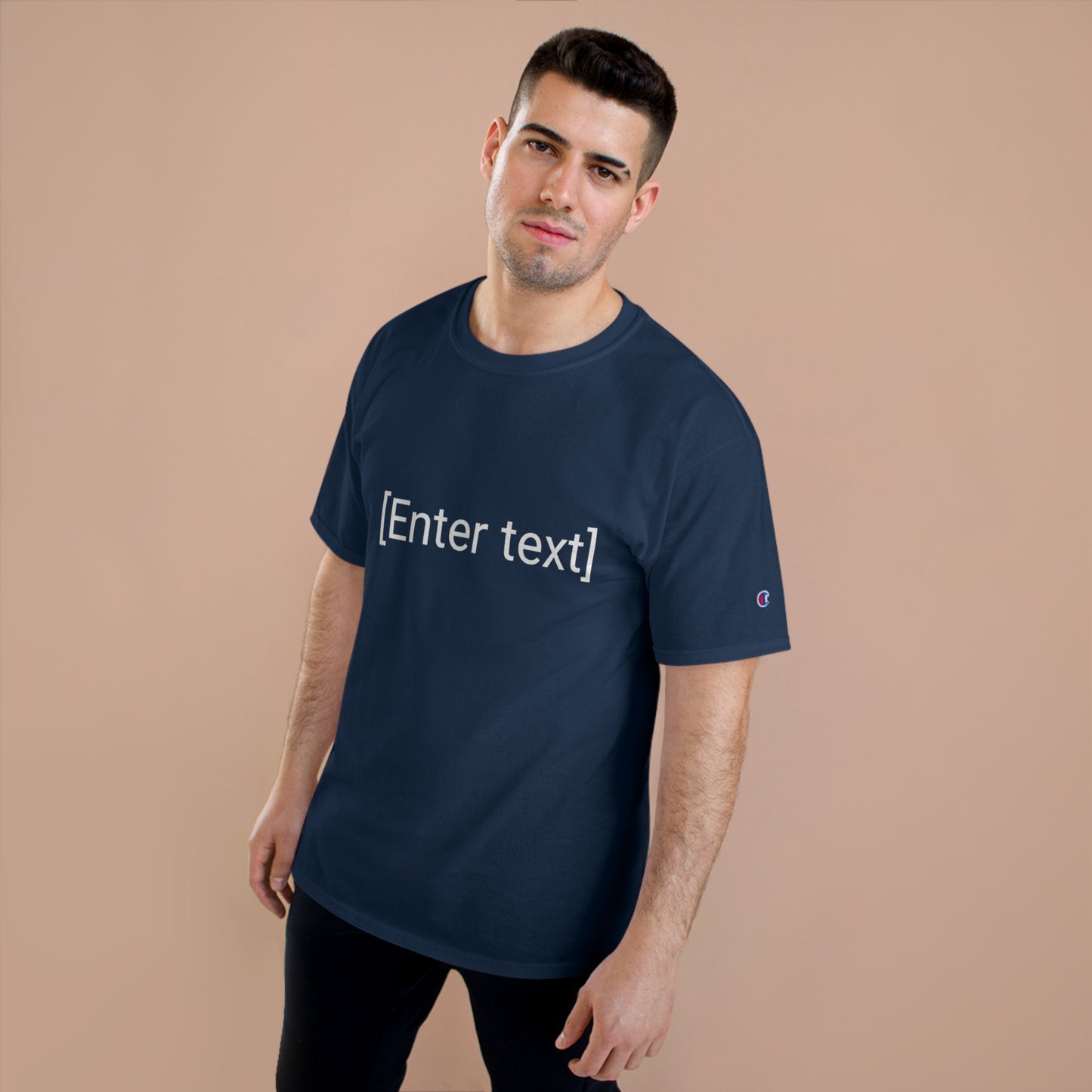 "[Enter Text]" Champion Unisex Tee