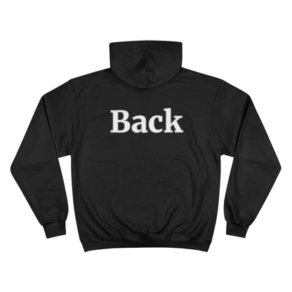 "Front Back" Champion Unisex Hoodie