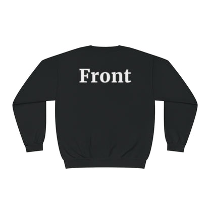 "Back Front" Unisex Crewneck Sweatshirt