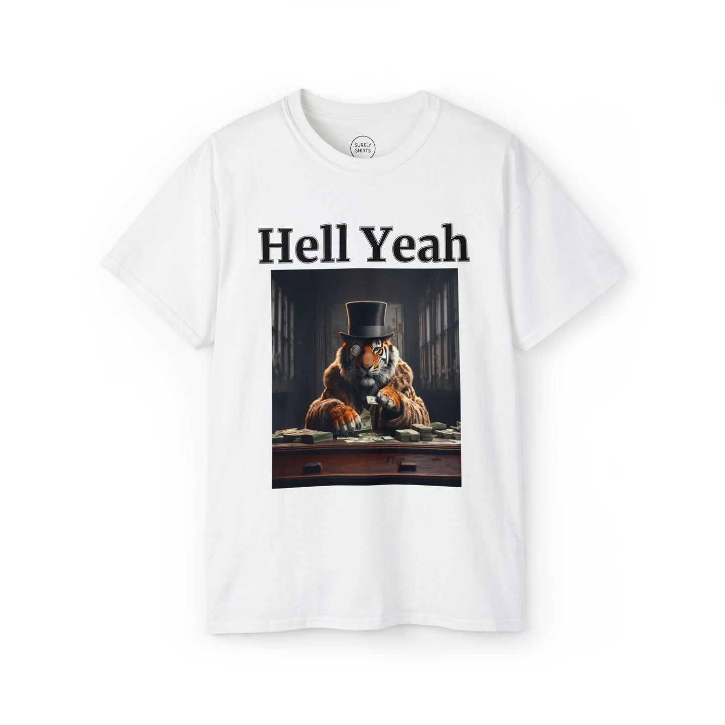 Tiger "Hell Yeah" Gildan Unisex Tee