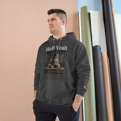 Tiger "Hell Yeah" Champion Unisex Hoodie