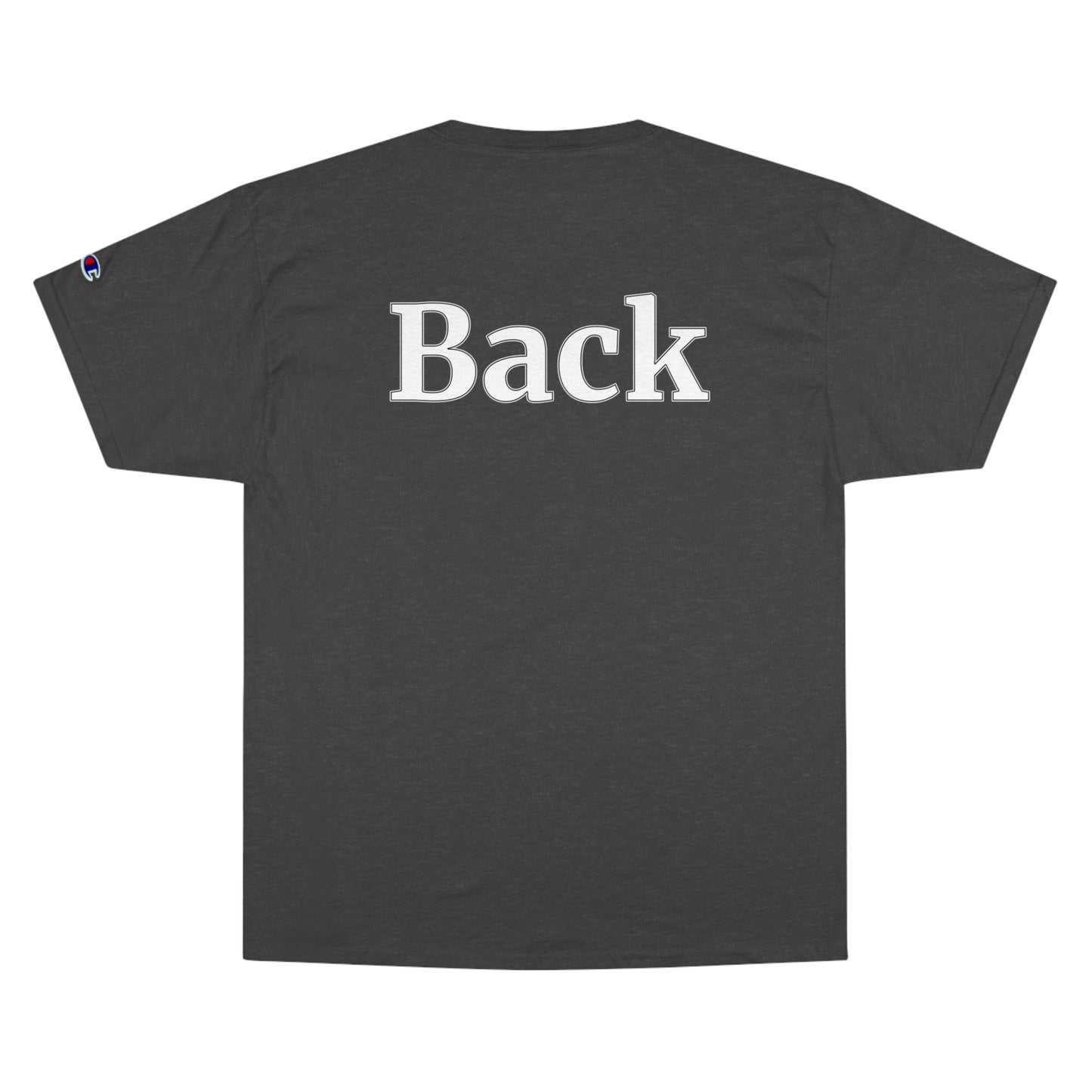 "Front Back" Champion Unisex Tee