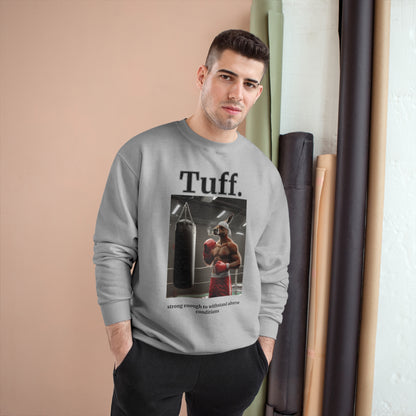 Kangaroo "Tuff." Champion Unisex Crew Neck Sweatshirt