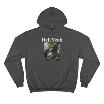 Gorilla "Hell Yeah" Champion Unisex Hoodie