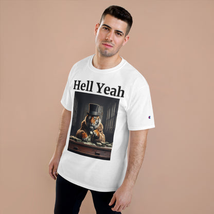 Tiger "Hell Yeah" Champion Unisex Tee