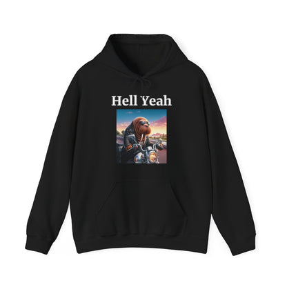 Walrus "Hell Yeah" Unisex Hoodie