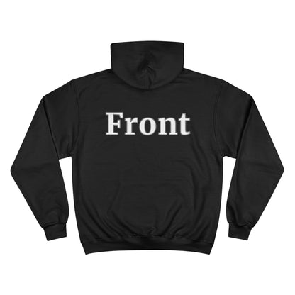 "Back Front" Champion Unisex Hoodie