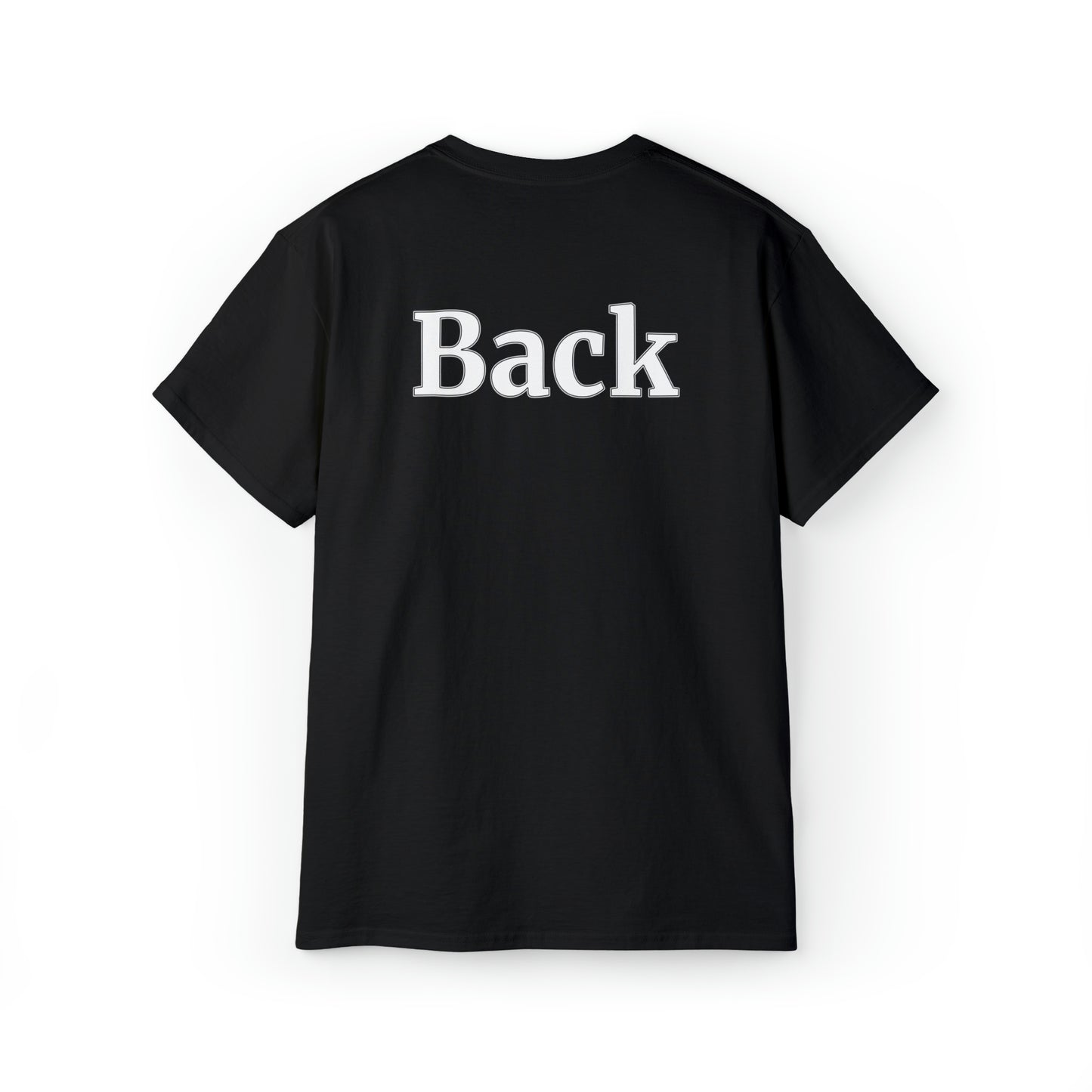 "Front Back" Gildan Unisex Tee