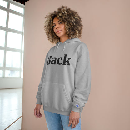 "Back Front" Champion Unisex Hoodie