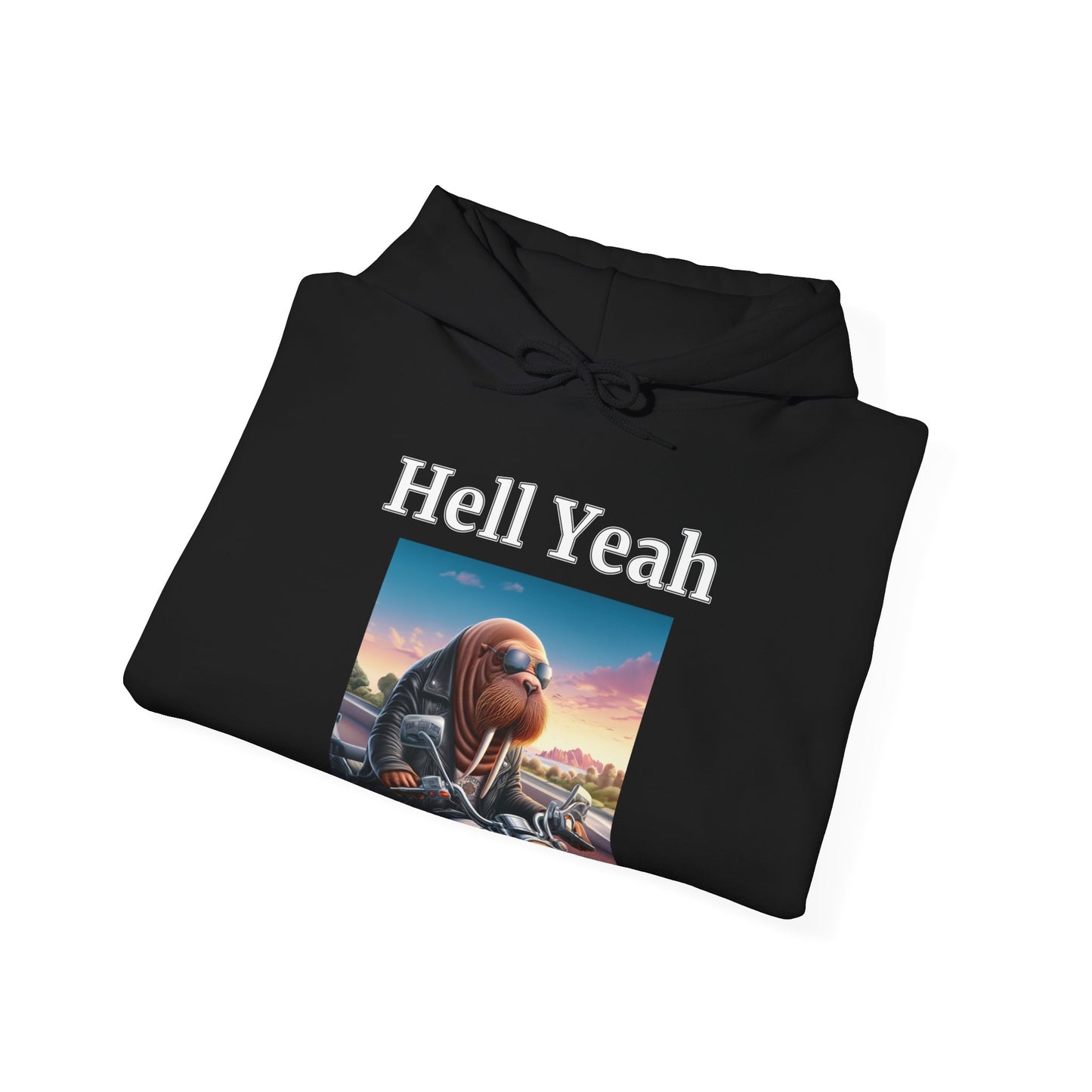 Walrus "Hell Yeah" Unisex Hoodie