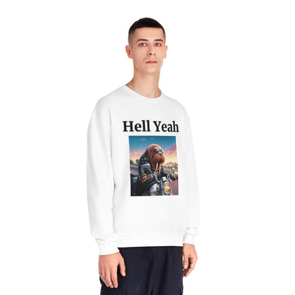 Walrus "Hell Yeah" Unisex Crew Neck Sweatshirt