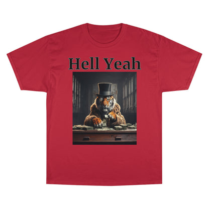 Tiger "Hell Yeah" Champion Unisex Tee