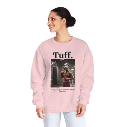 Kangaroo "Tuff." Unisex Crew Neck Sweatshirt