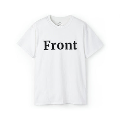 "Front Back" Gildan Unisex Tee