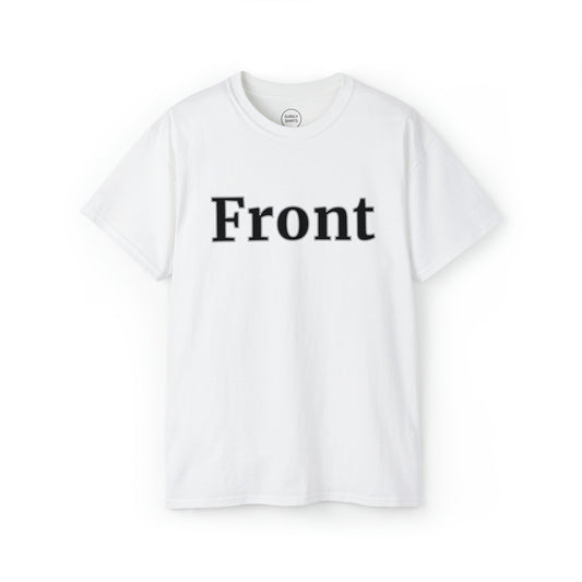 "Front Back" Gildan Unisex Tee