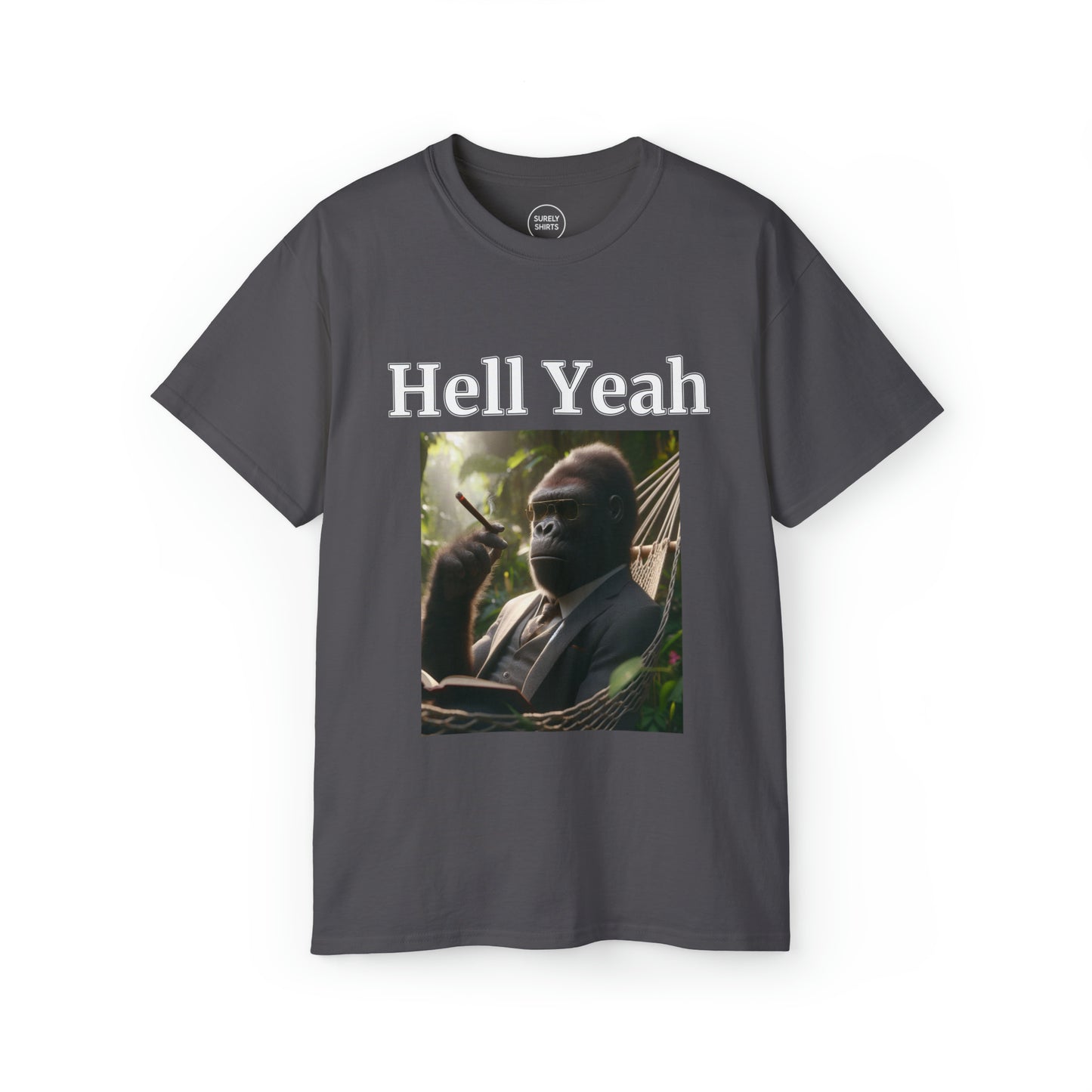 Gorilla "Hell Yeah" Gildan Unisex Tee