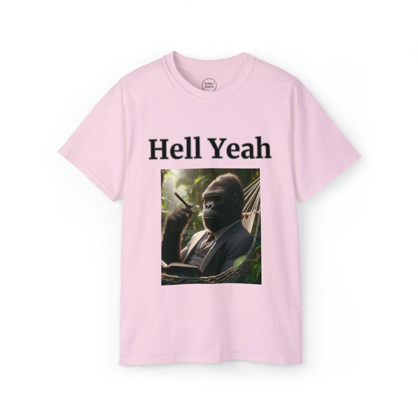 Gorilla "Hell Yeah" Gildan Unisex Tee