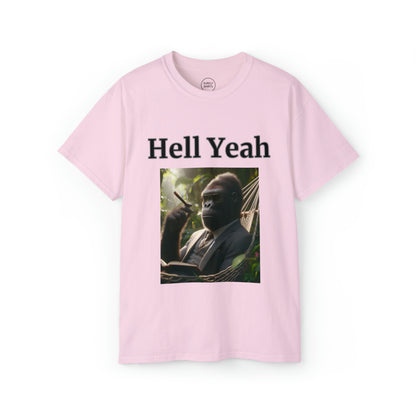 Gorilla "Hell Yeah" Gildan Unisex Tee