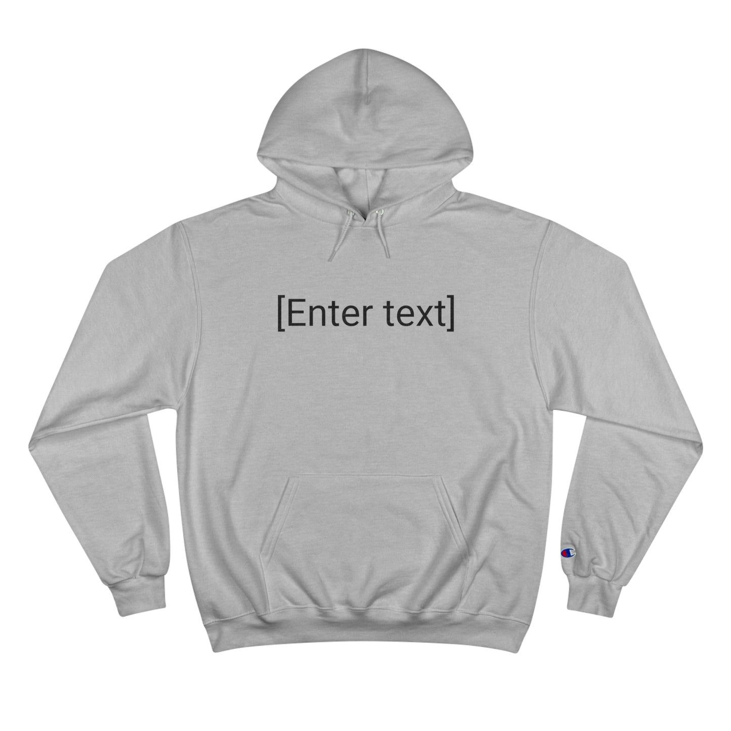 "[Enter Text]" Champion Unisex Hoodie