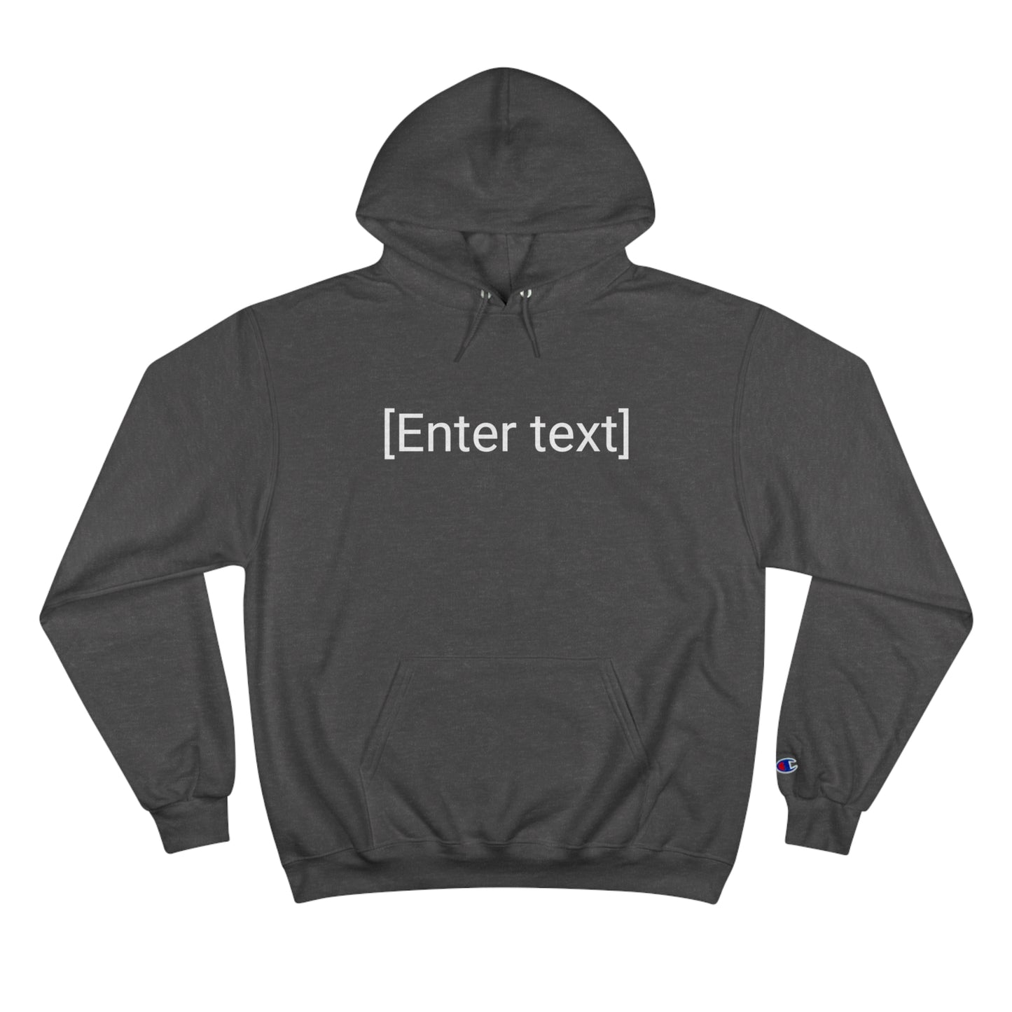 "[Enter Text]" Champion Unisex Hoodie