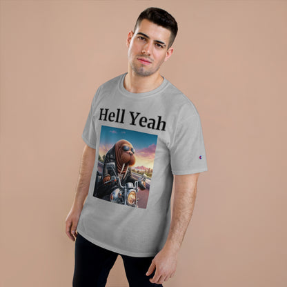 Walrus "Hell Yeah" Champion Unisex Tee