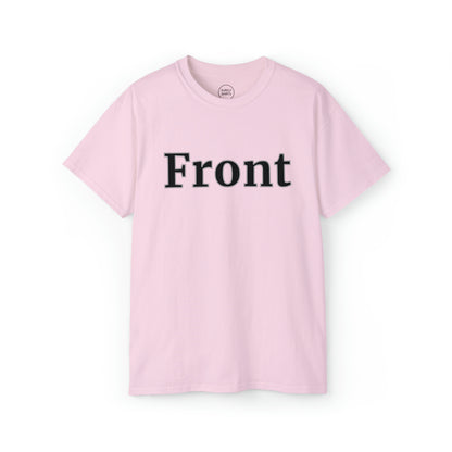 "Front Back" Gildan Unisex Tee